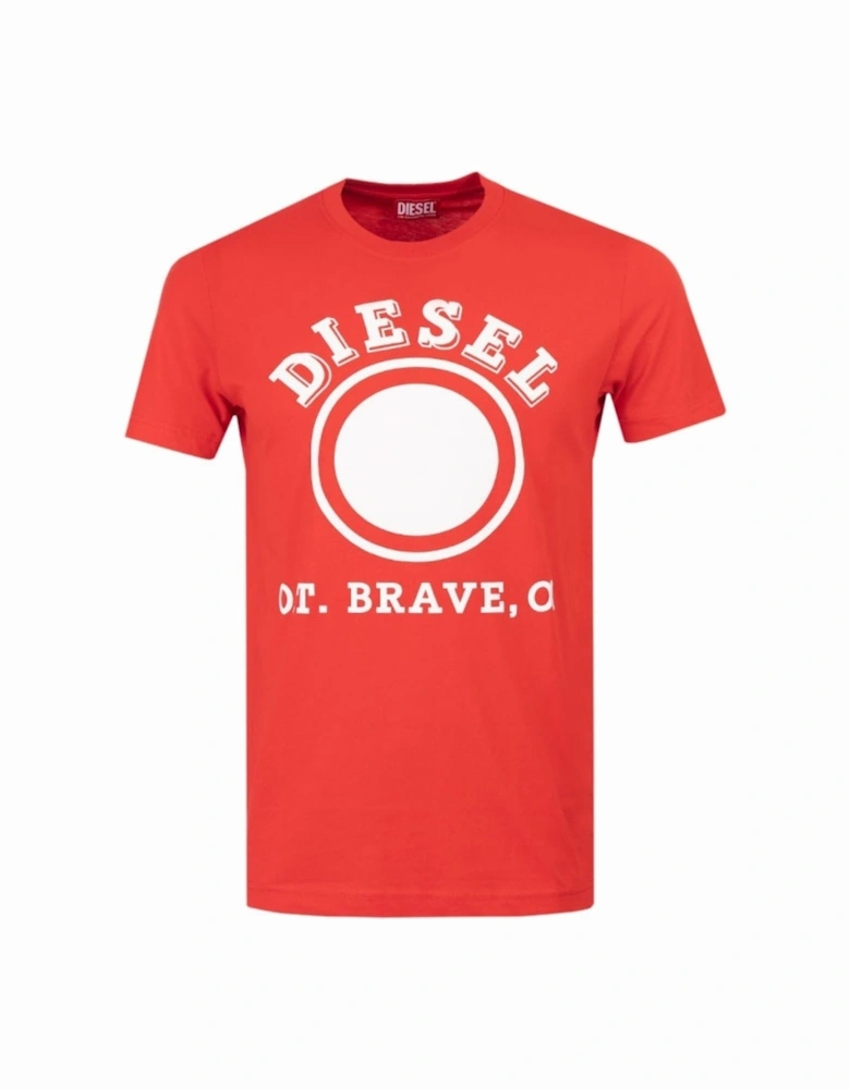 1976 Varsity Logo Racing Red T-Shirt