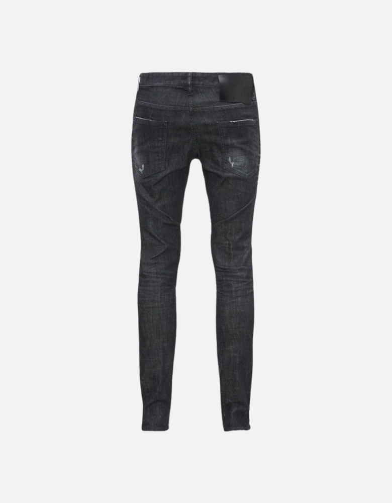 Plain Cool Guy Jean Dark Black Jeans