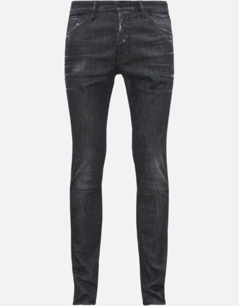 Plain Cool Guy Jean Dark Black Jeans