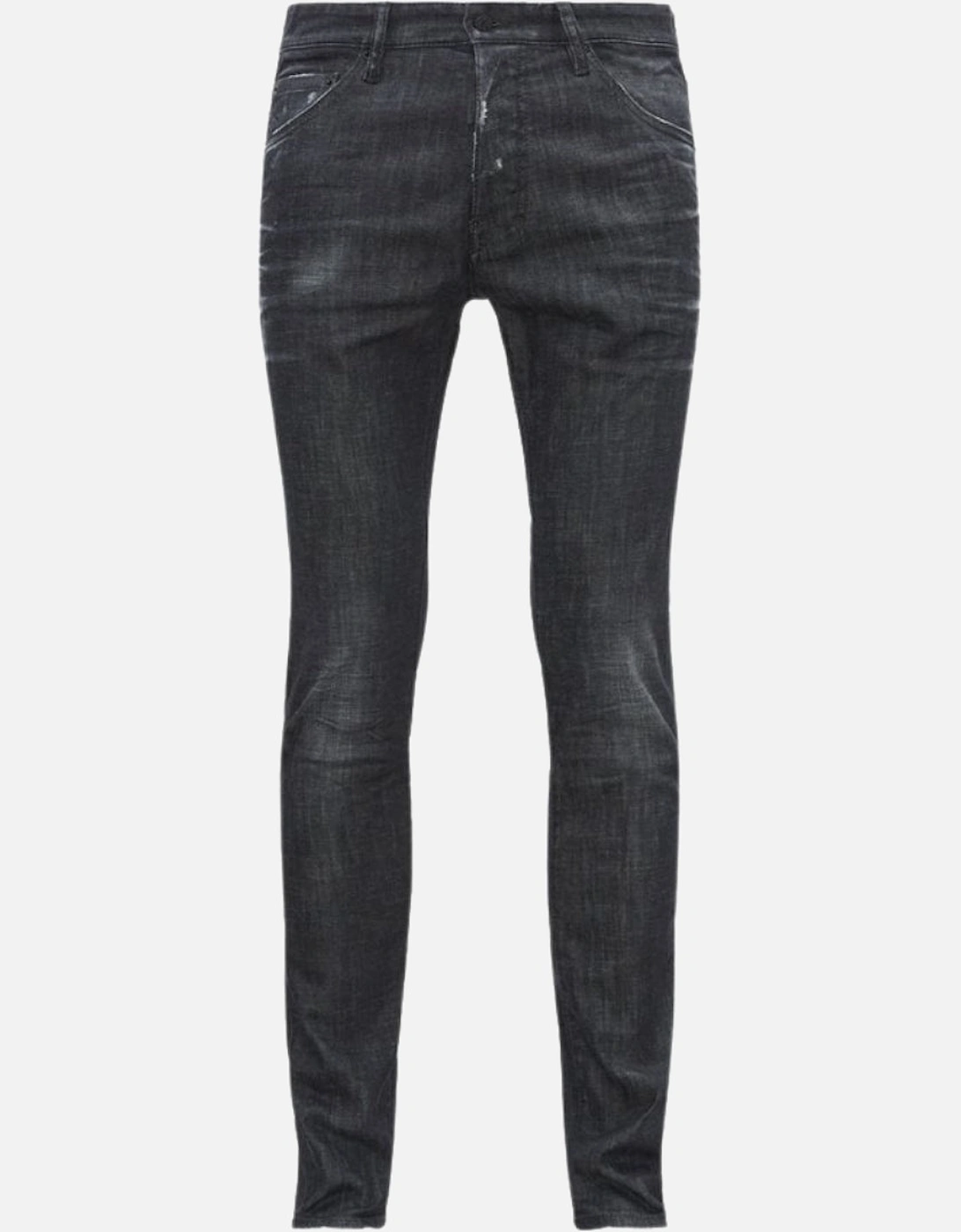 Plain Cool Guy Jean Dark Black Jeans, 3 of 2