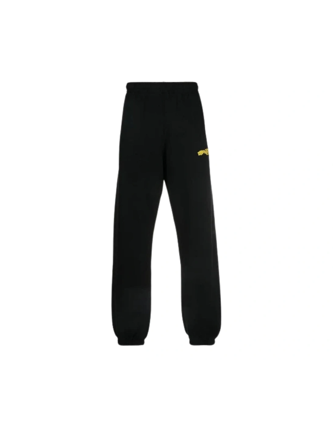 Men's Off-White Crystal Wiz Slim Cuffed Black Sweatpants - Size: 32/30/31