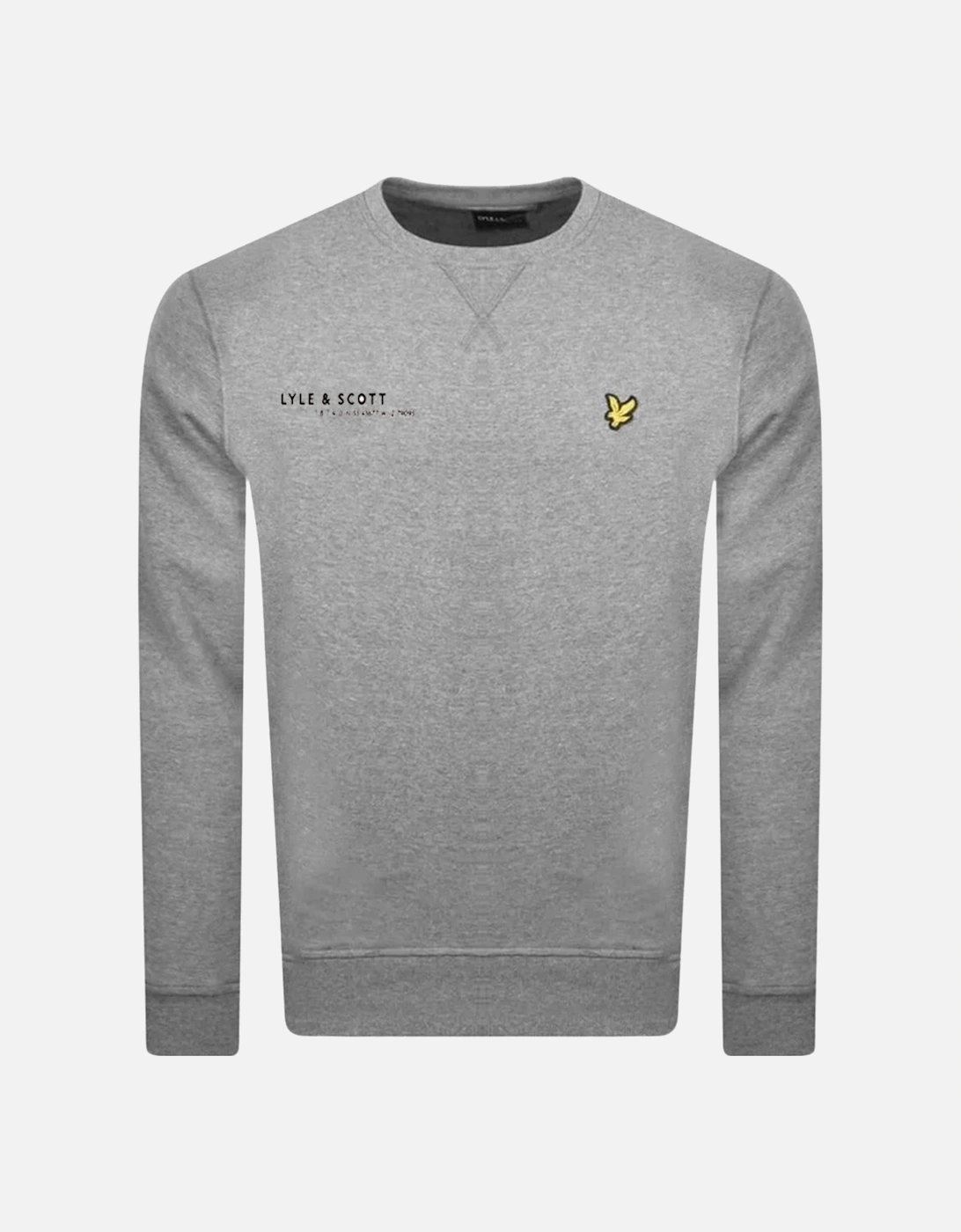 Lyle & Scott Co-Ordinate Print Logo Grey Sweatshirt, 2 of 1