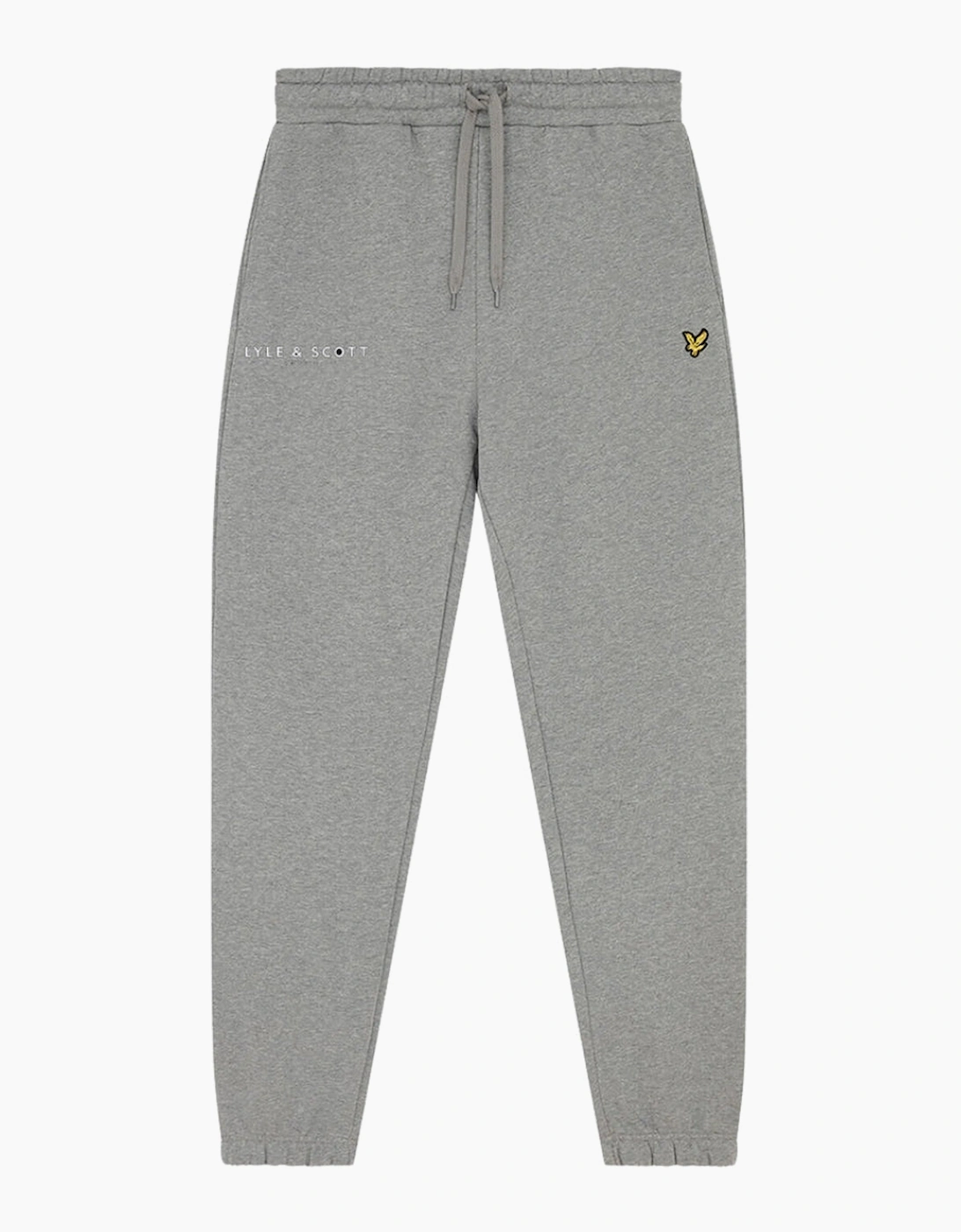 Men's Lyle & Scott Co-ordinate Print Jet Grey Sweat Pants - Size: 35/34/32