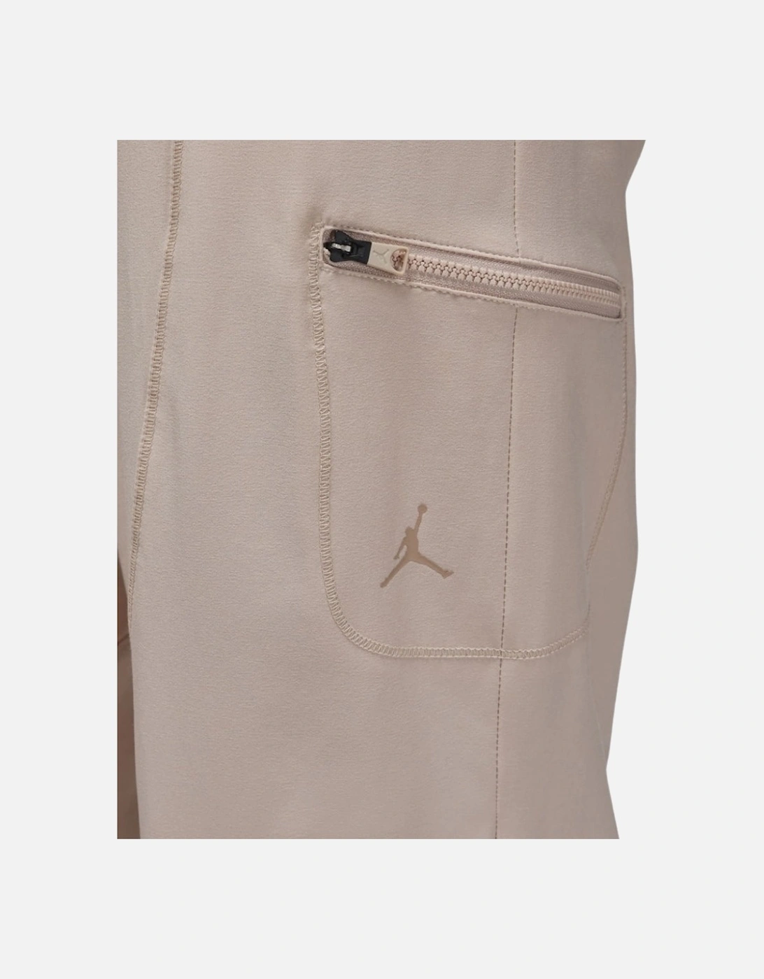 Jordan Logo Loose Fit Beige Sweatpants