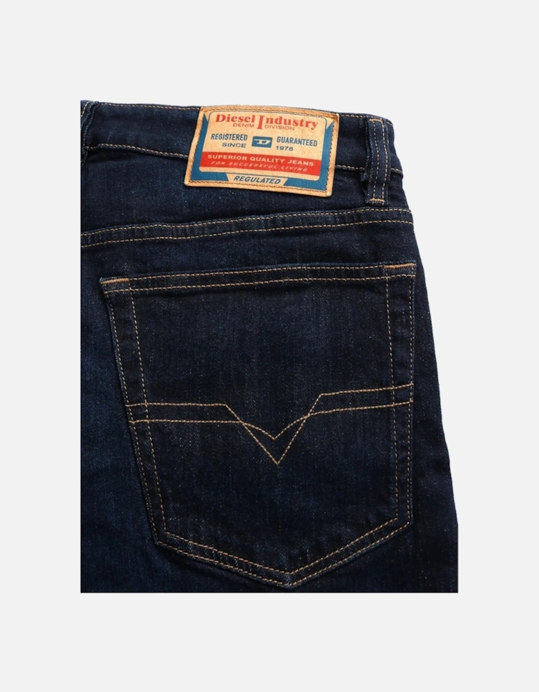 D-Mihtry Straight Fit Dark Blue Jeans