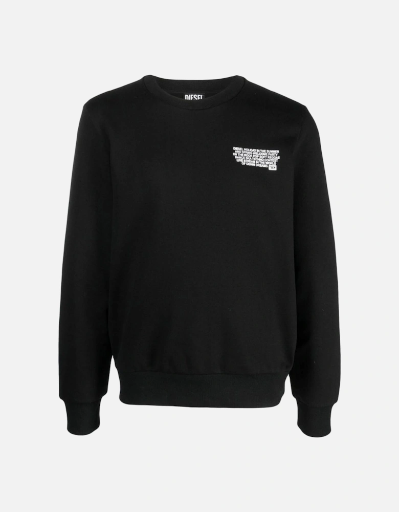 Party Logo Black Sweatshirt