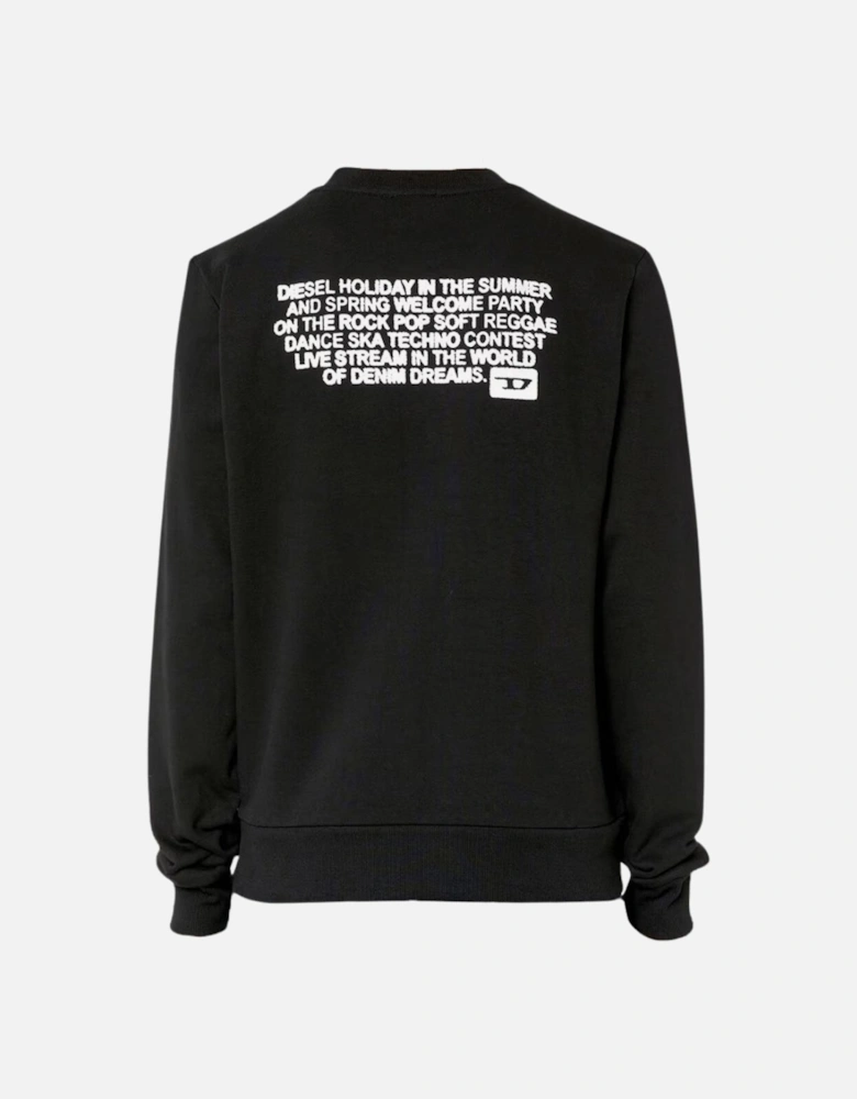 Party Logo Black Sweatshirt