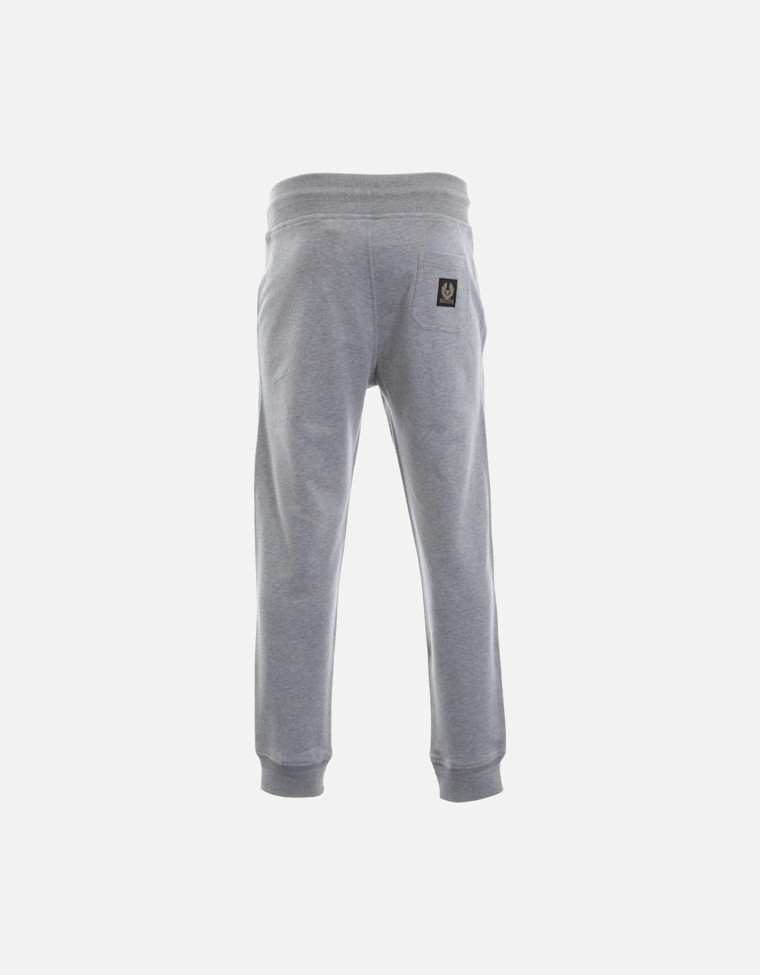 Plain Grey Cuffed Sweatpants