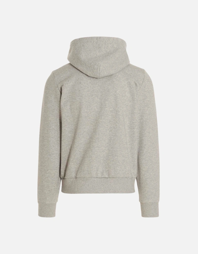 Pixel Logo Grey Hoodie