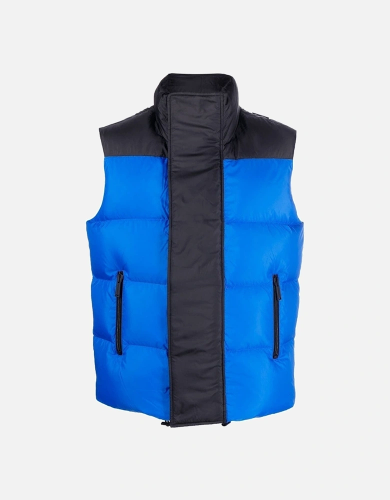 Blue Gilet Down Jacket