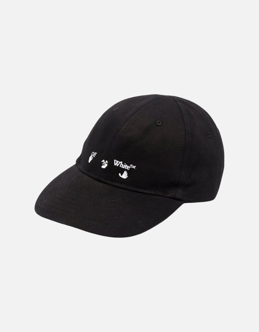 Hands Off Logo Baseball Cap Black Hat