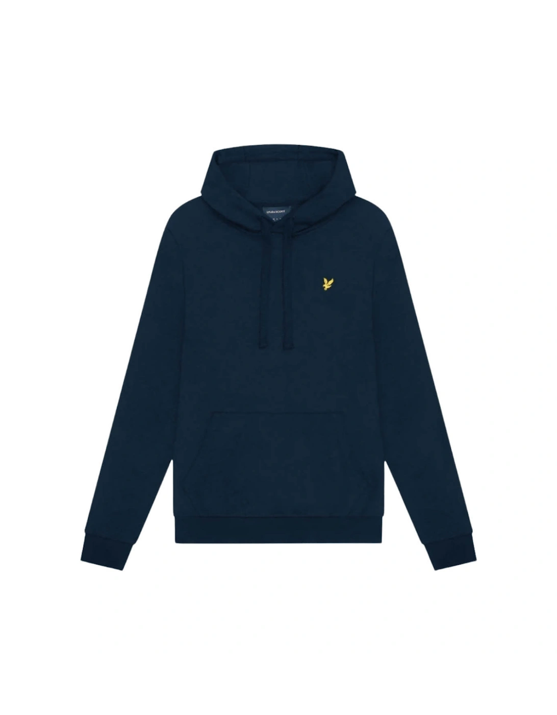 Men's Lyle & Scott Interlock Dark Navy Blue Hoodie - Size: 38