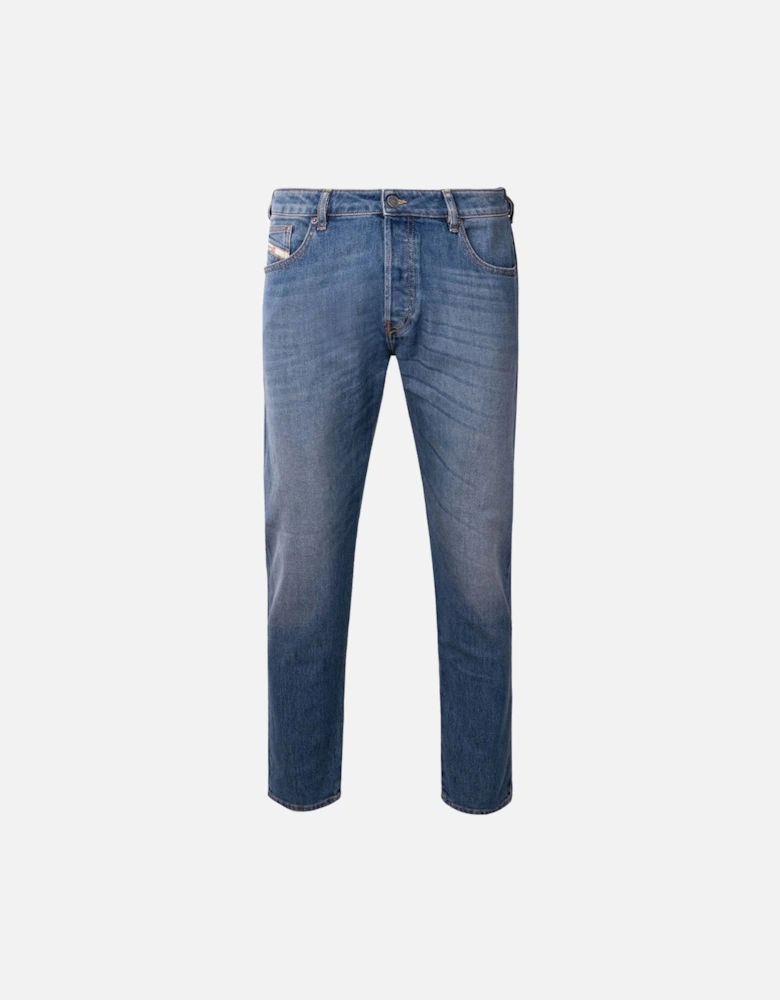 D-Yennox Tapered Fit Medium Blue Jeans