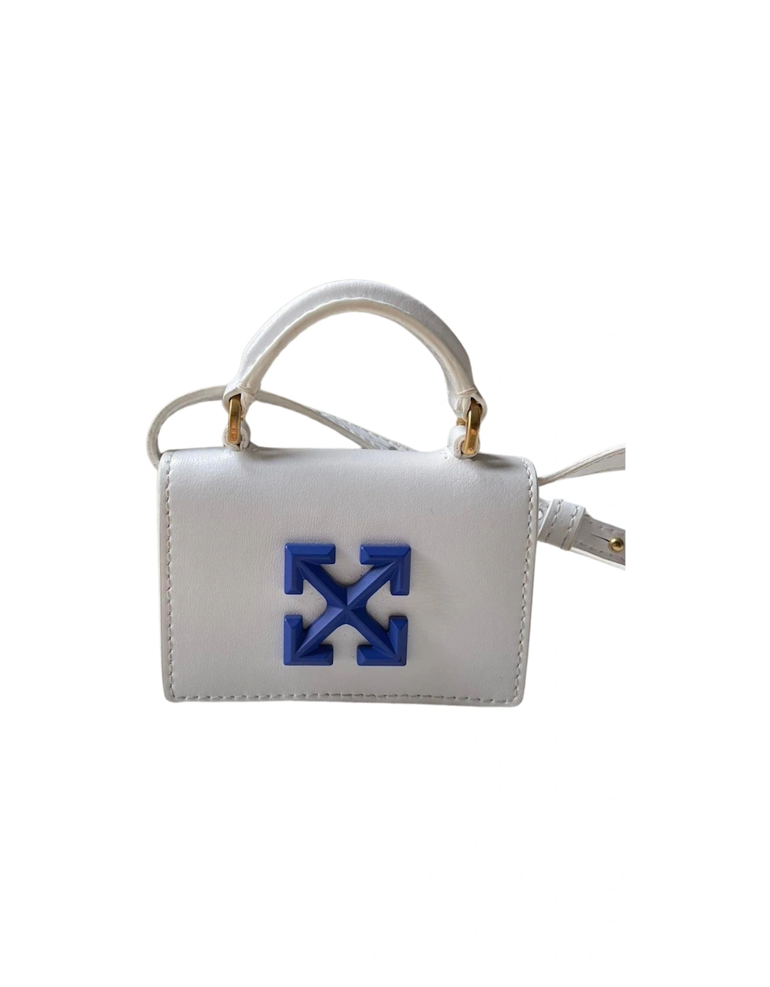 Women's Off-White Jitney White Mini Bag - Grey - Size: ONE size