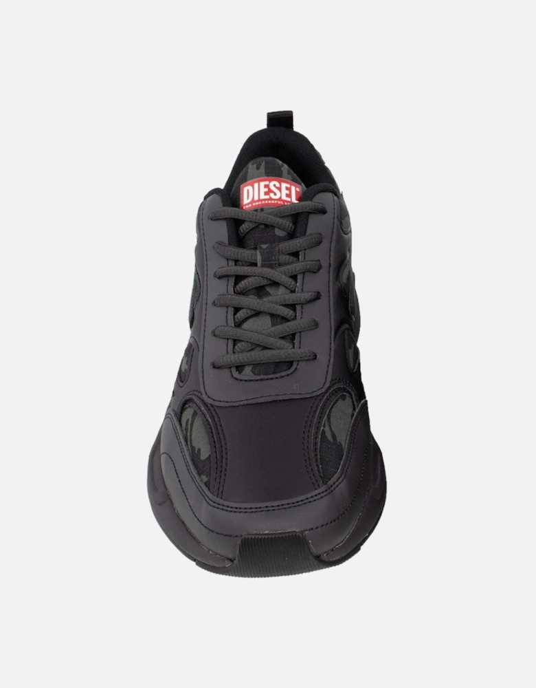 S-Serendiptiy Black Sport Sneakers