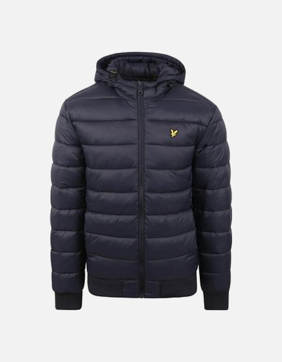 Lyle & Scott Branded Dark Navy Blue Wadded Padded Jacket, 2 of 1