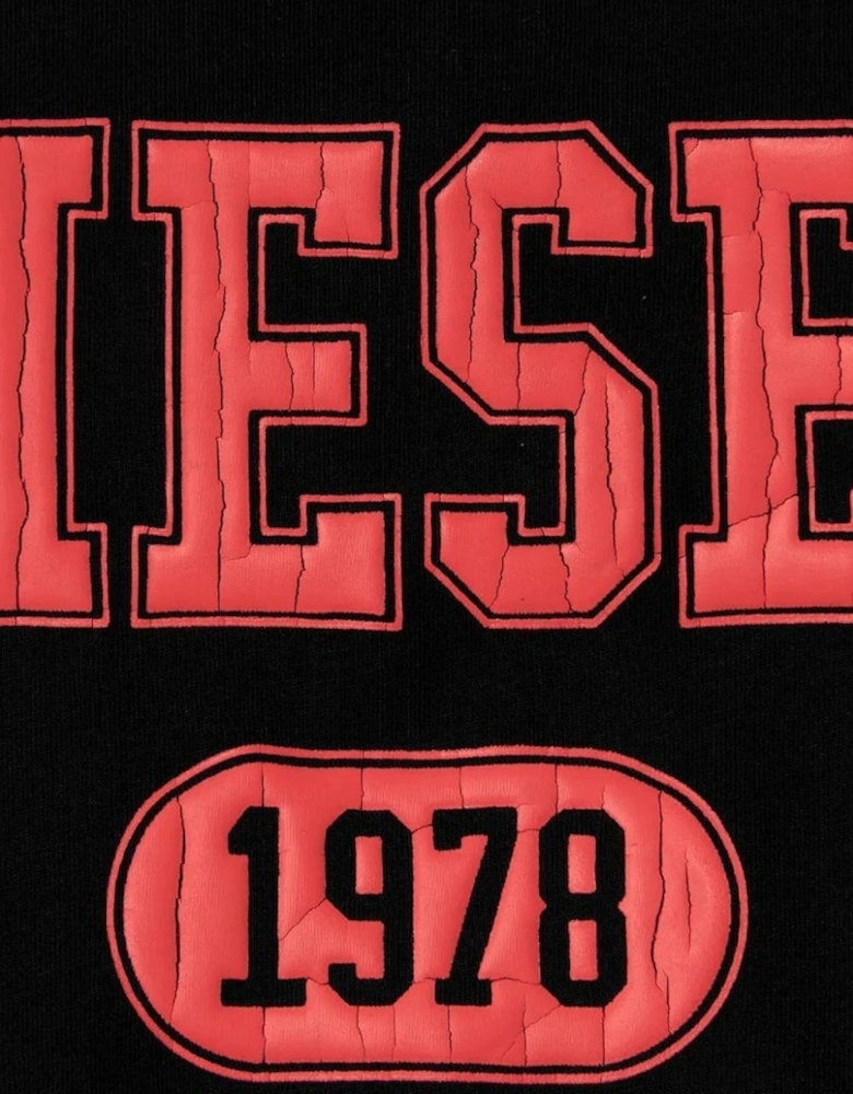 1976 Varsity Logo Black T-Shirt