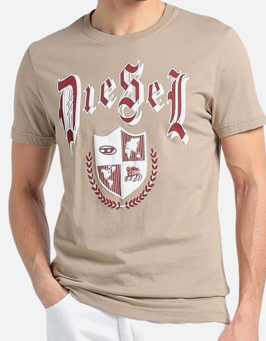 Medieval Design Dune Beige T-Shirt