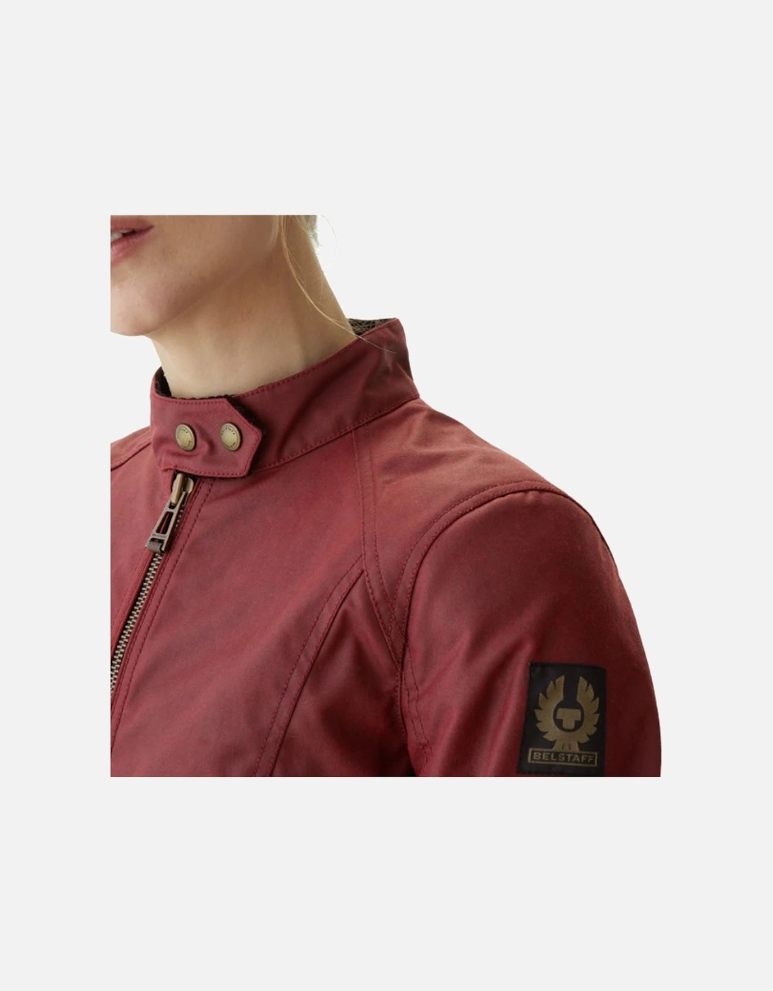 Antrim Waxed Cotton Racing Red Jacket