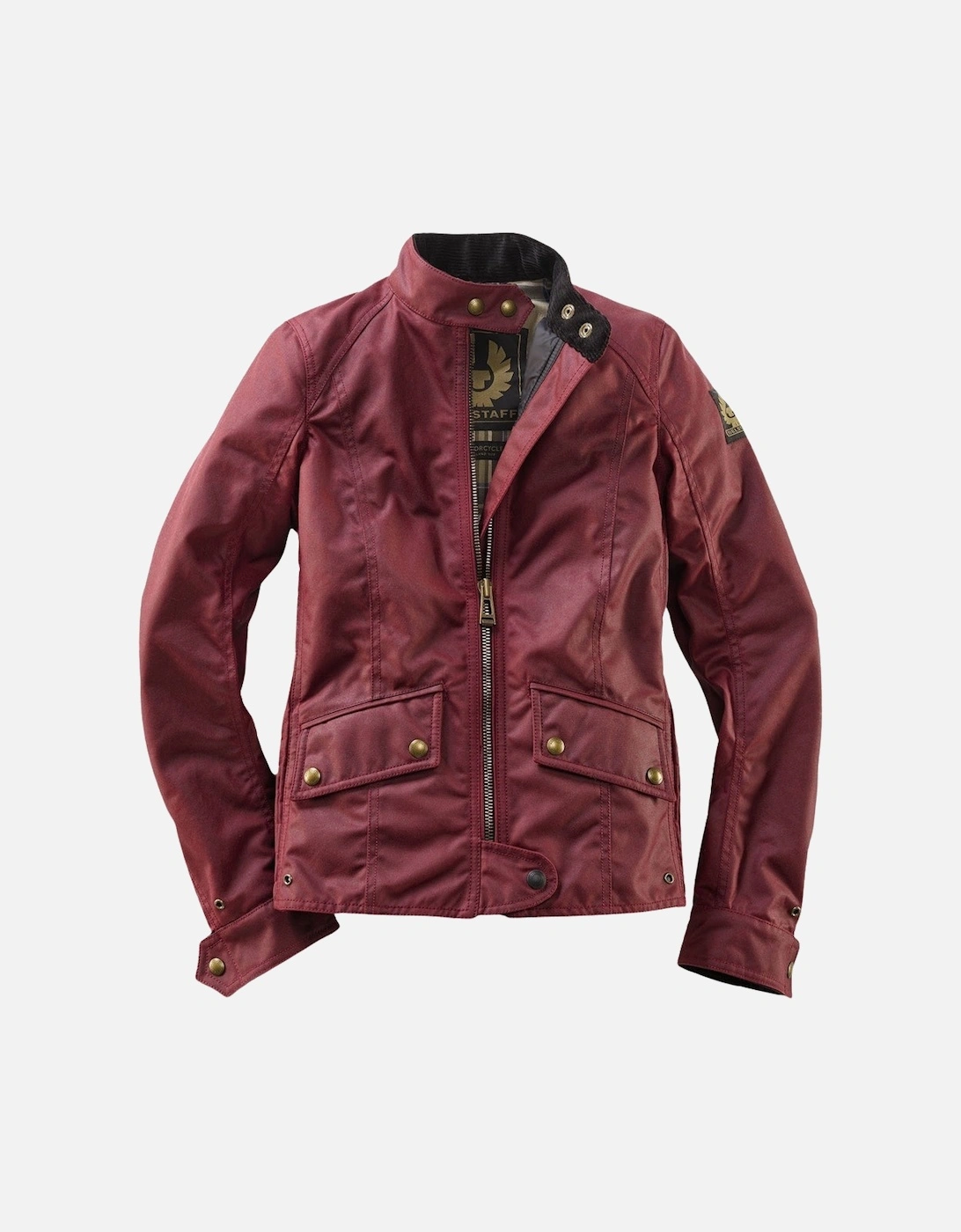 Antrim Waxed Cotton Racing Red Jacket