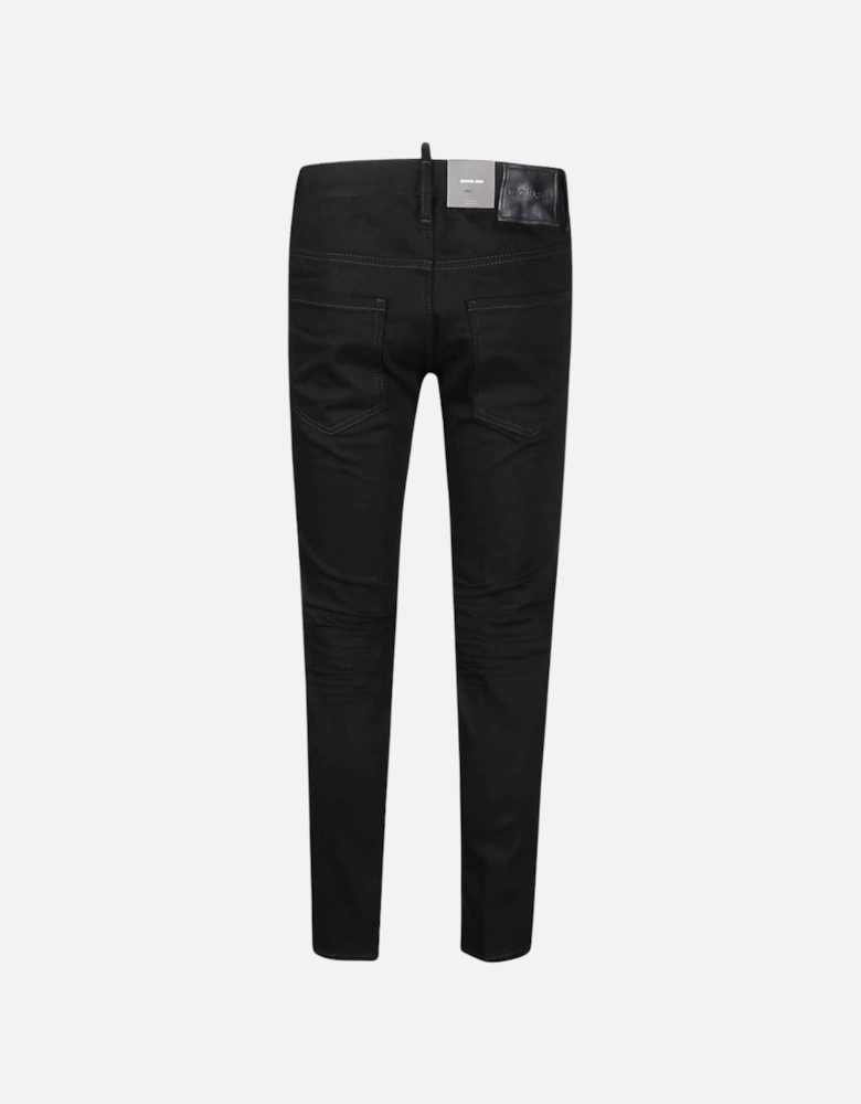 Skater Jean Plain Black Jeans