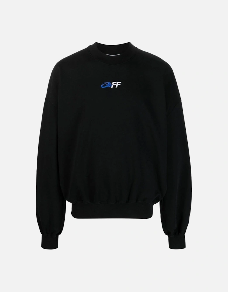 Exact Opposite Boxy Fit Black Sweatshirt