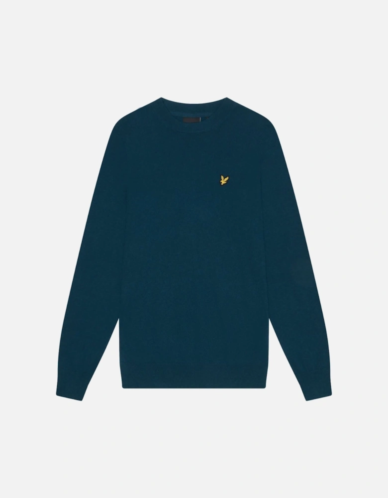 Lyle & Scott Crew Neck Apres Navy Blue Pull Over Jumper