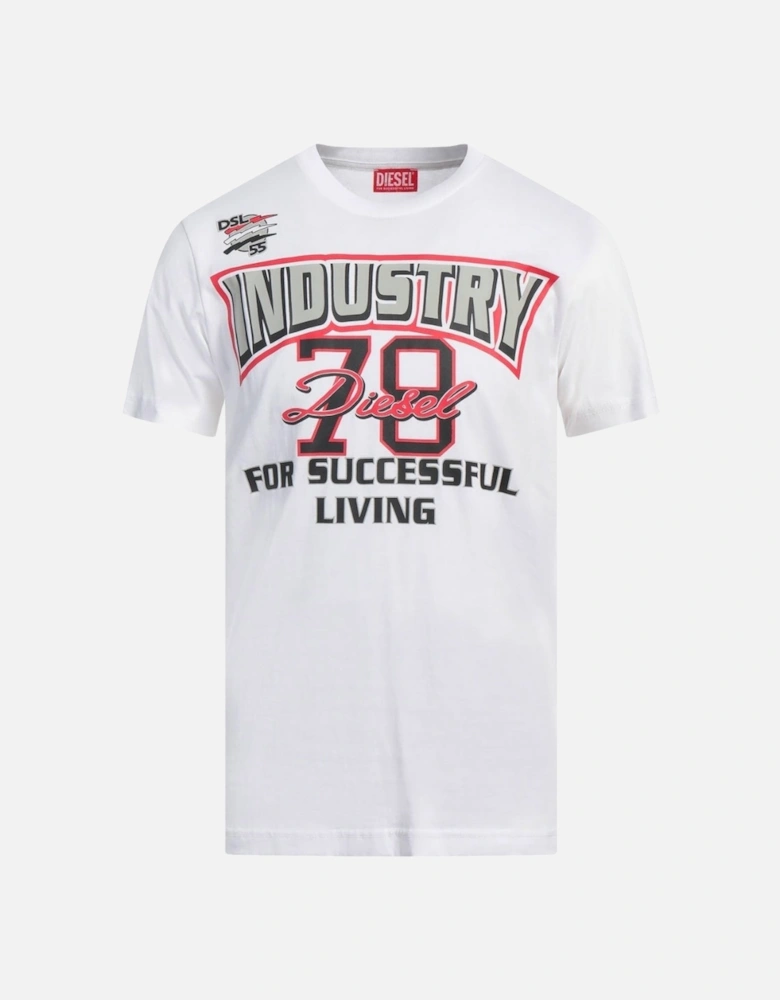 78 Industry Logo White T-Shirt