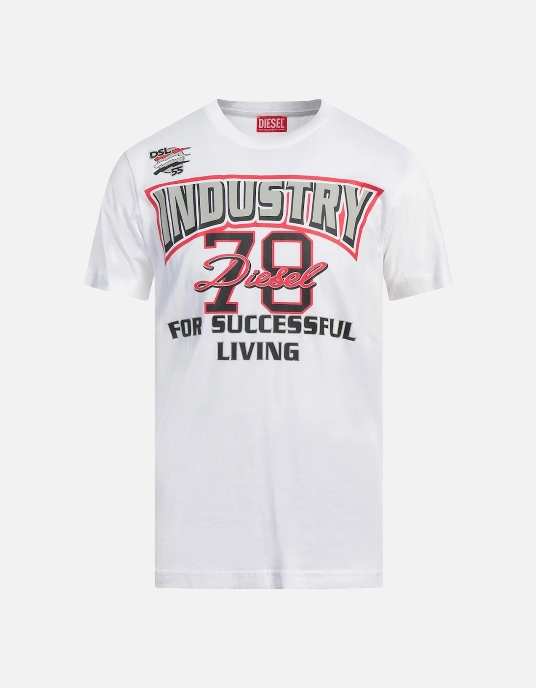 78 Industry Logo White T-Shirt, 2 of 1