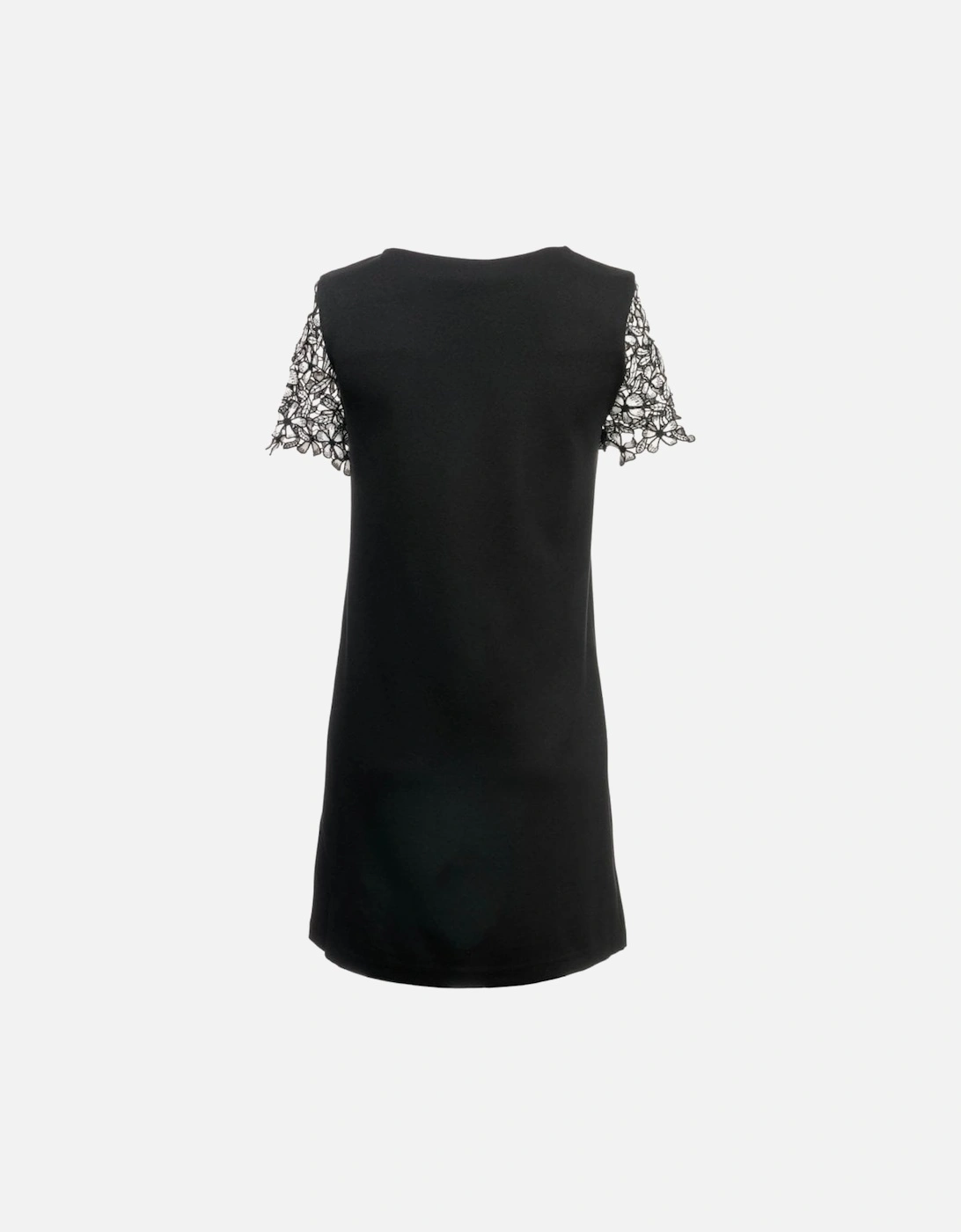 Flaga Floral Lace Short Sleeve Round Neck Tunic