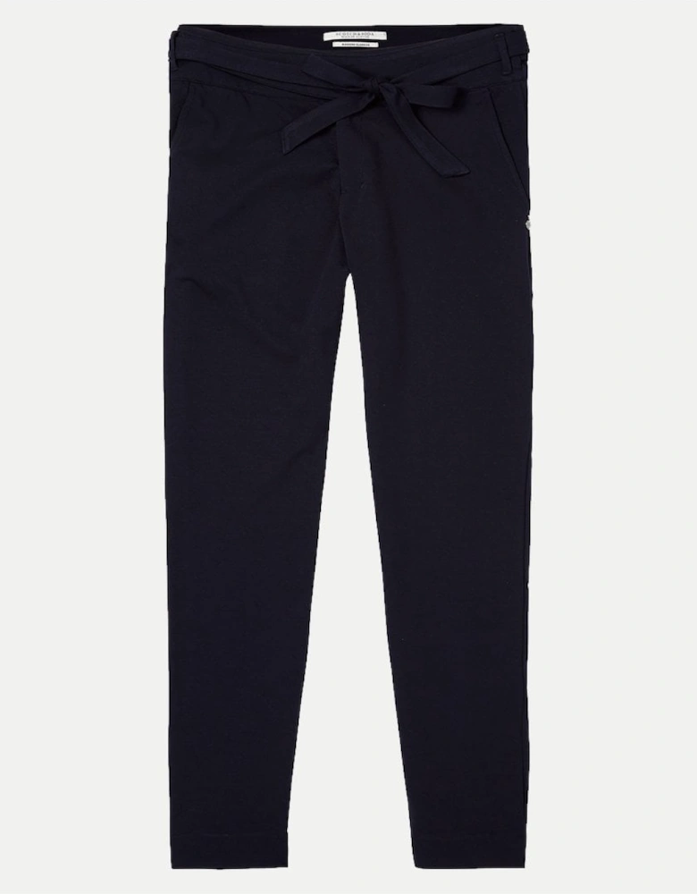 Tapered Leg Tie Waist Joggers