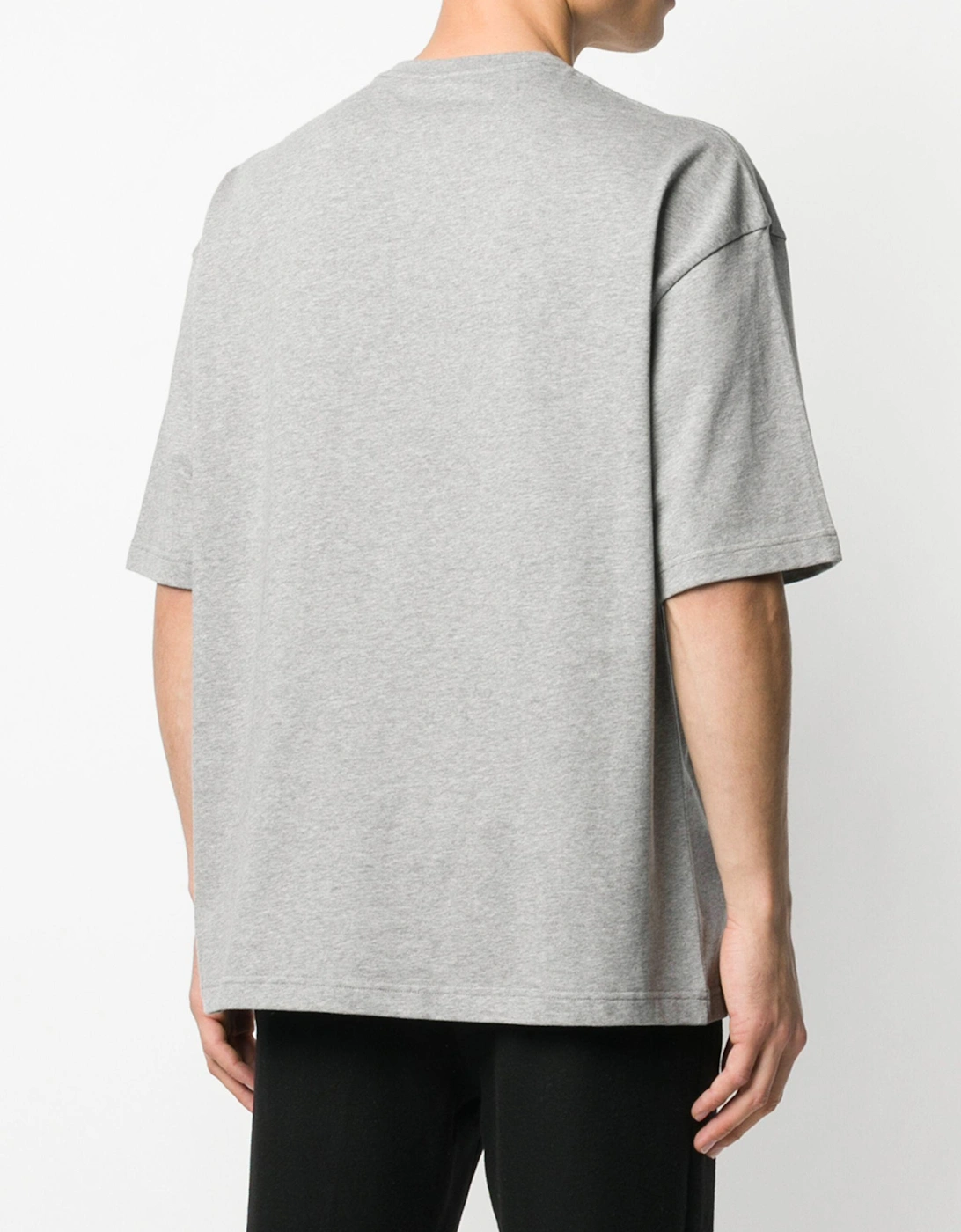 BB Logo Printed T-Shirt in Grey