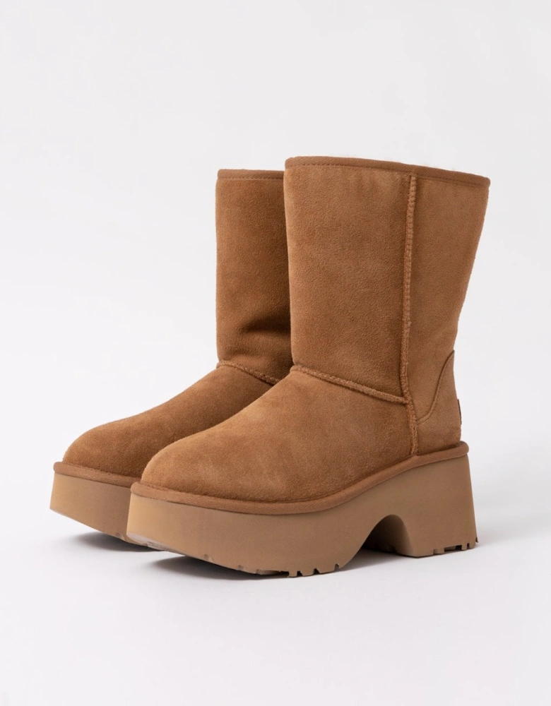 Womens Classic New Heights Short Platform Boot