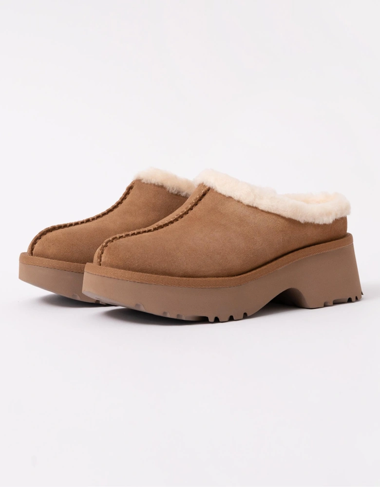 New Heights Cozy Womens Platform Clogs