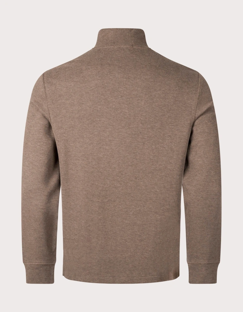 Estate-Rib Quarter Zip Knit