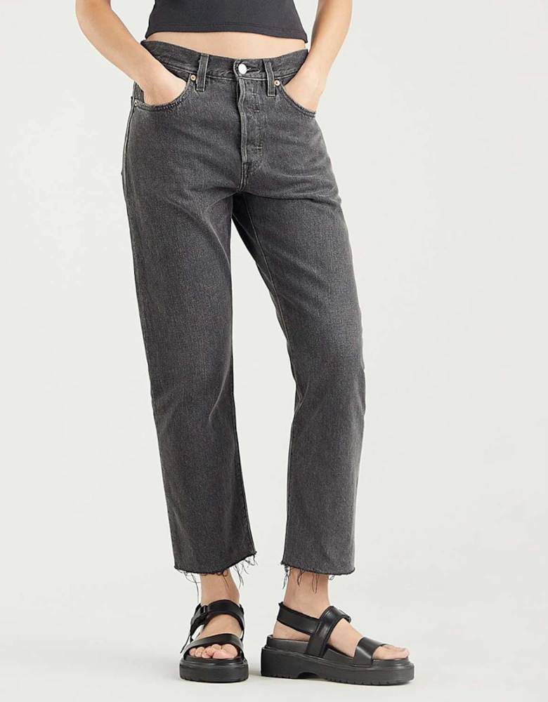 Womens 501 Crop Get Off My Cloud Jeans