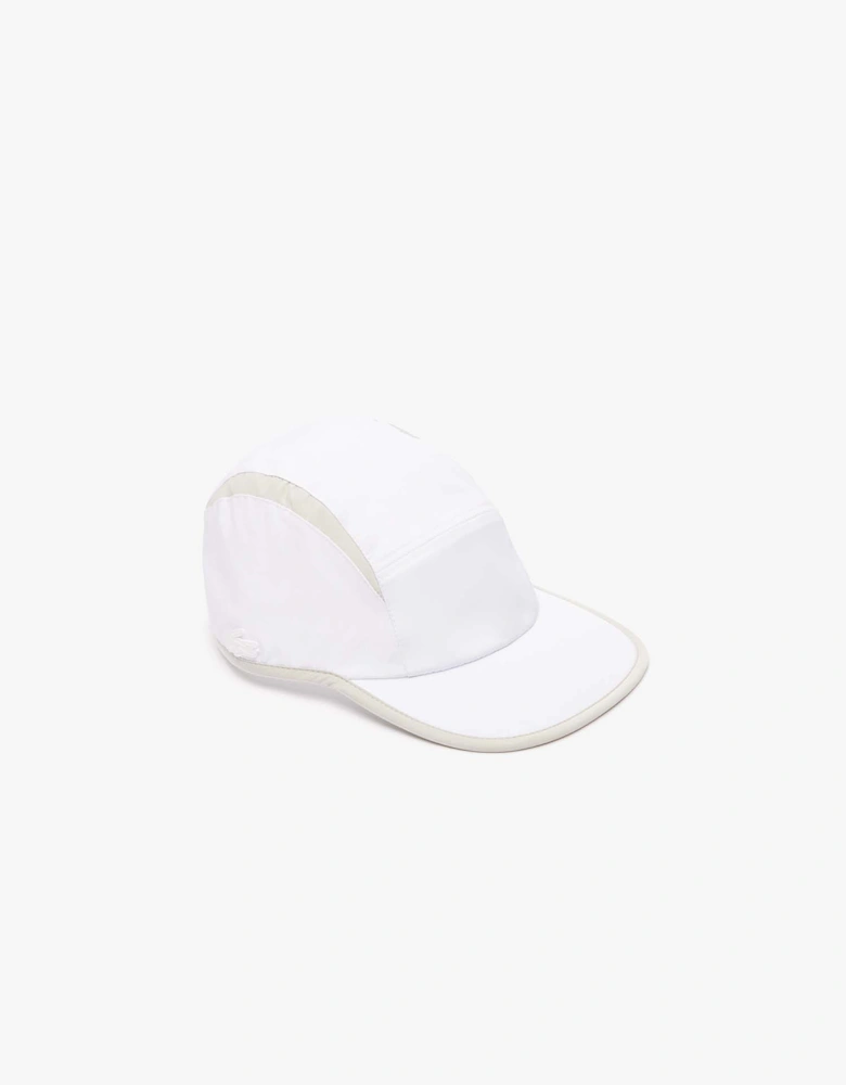 Jockey Cap with Contrast Cutouts