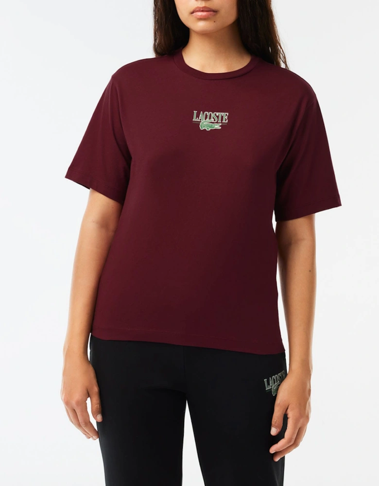 Relaxed Fit Printed Cotton T-Shirt