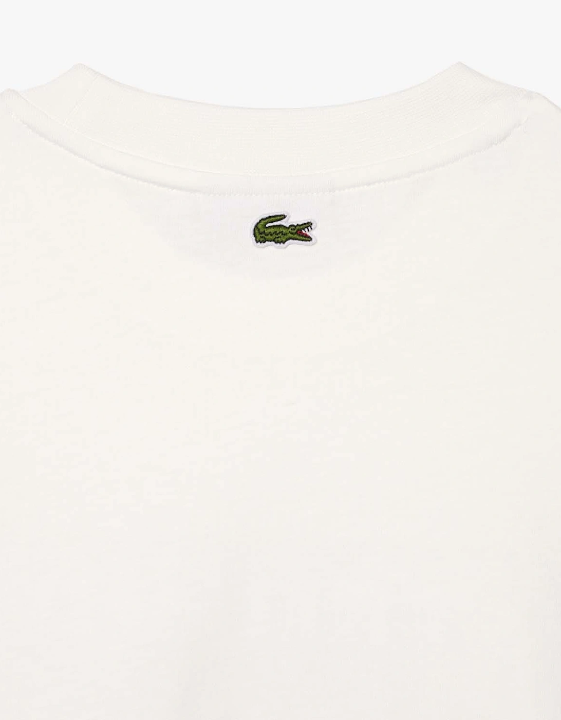 Oversized Cotton Tennis Embroidery T-Shirt