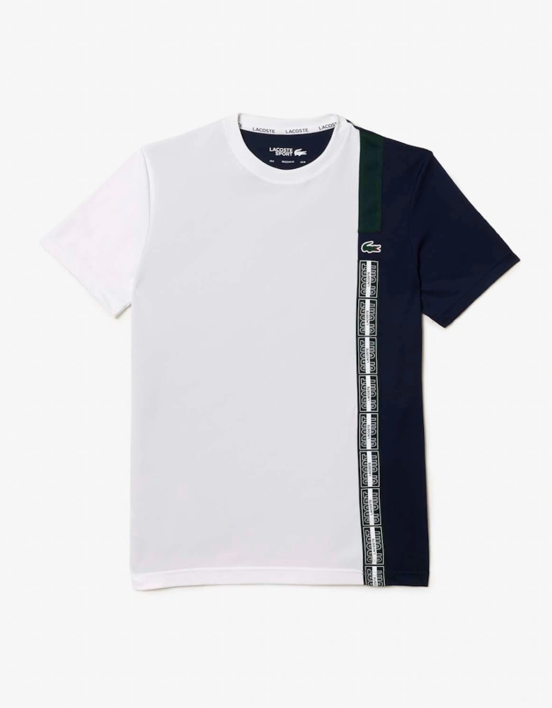 Regular Fit Recycled Fabric Tennis T-Shirt