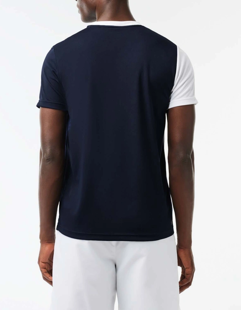 Regular Fit Recycled Fabric Tennis T-Shirt