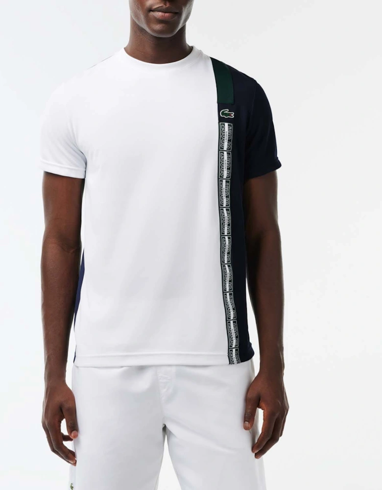 Regular Fit Recycled Fabric Tennis T-Shirt