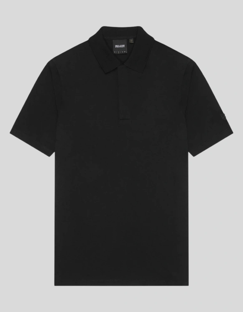 Tonal Eagle Superfine Cotton Polo Shirt