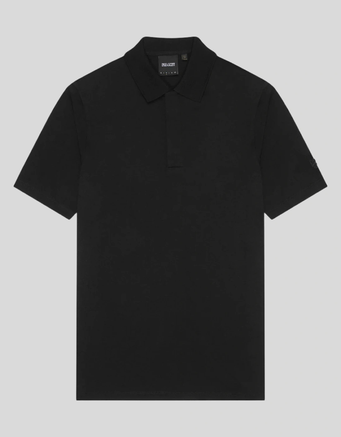 Tonal Eagle Superfine Cotton Polo Shirt