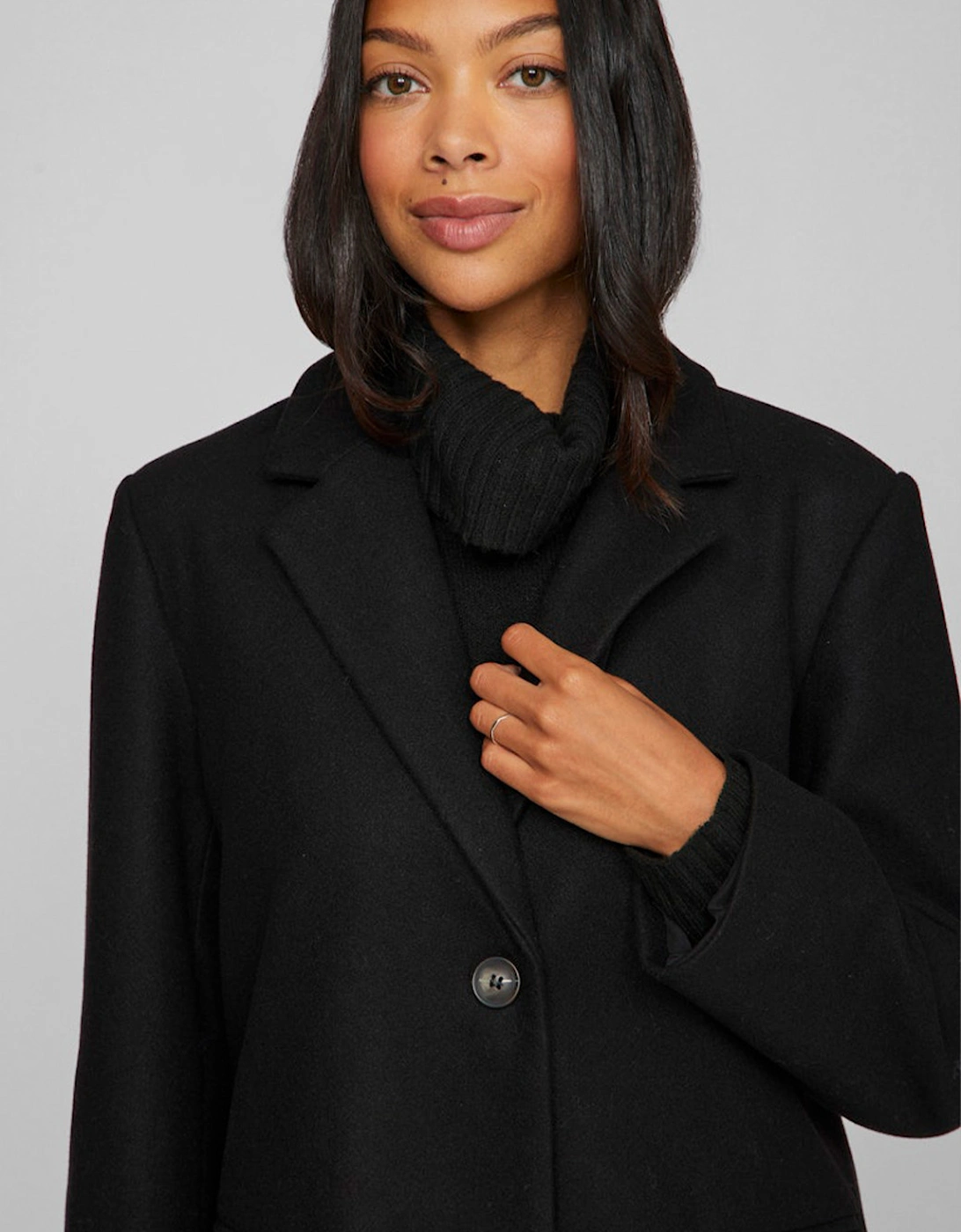 Women's Visolo Coat Black