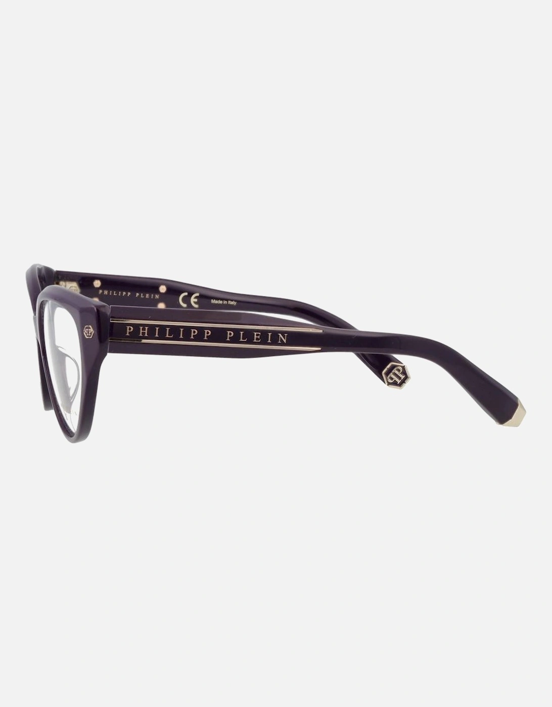 Cat Eye Full-Rim Acetate Frame Glasses Women - Purple
