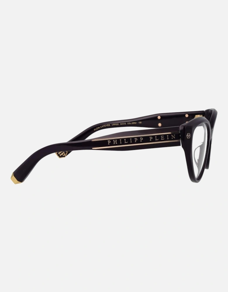 Cat Eye Full-Rim Acetate Frame Glasses Women - Purple