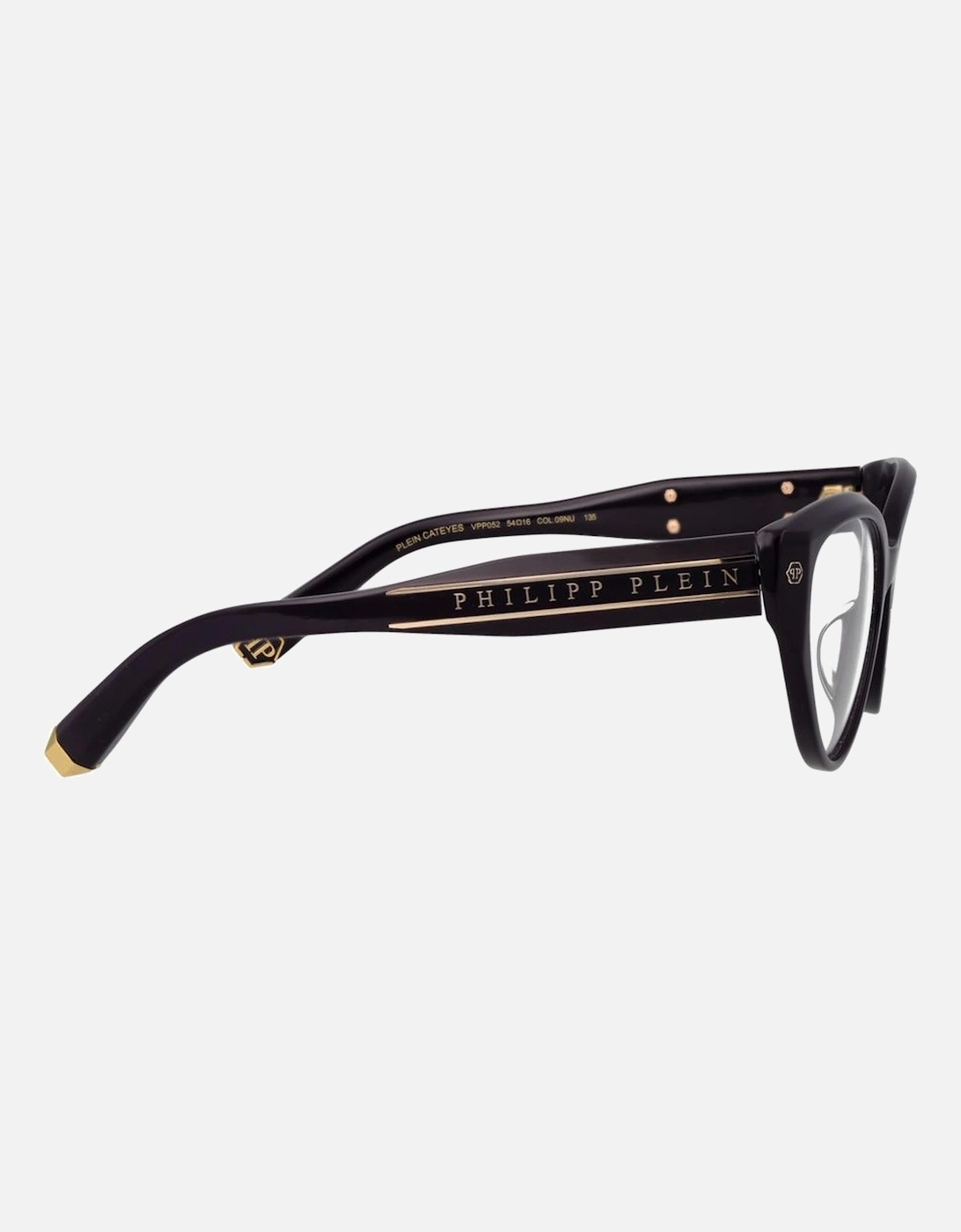 Cat Eye Full-Rim Acetate Frame Glasses Women - Purple