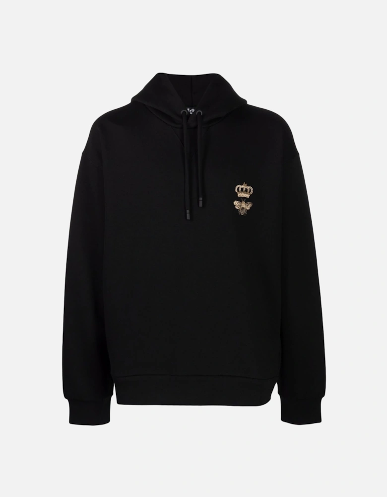 Bee Logo Hoodie in Black