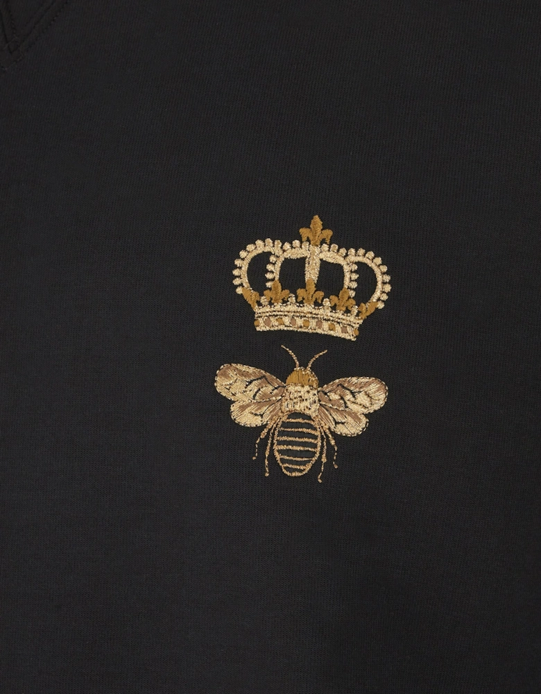 Bee Logo Sweatshirt in Black